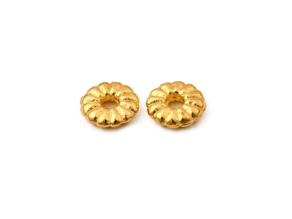 Spacer, 4,5 mm, vergoldet