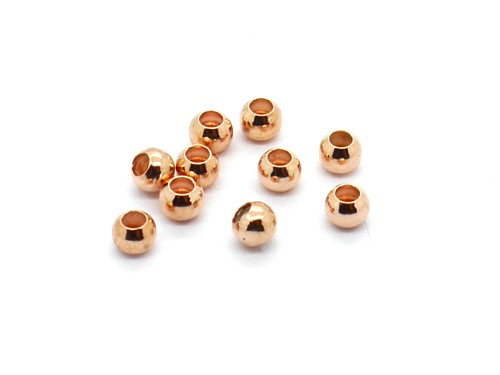 20 Stk. Kugel, 3 mm, rosegold