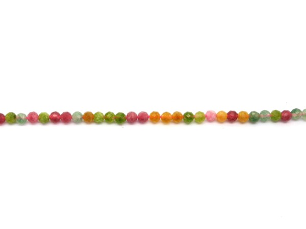 1 Strang Jade, 4,6 mm, bunt, facettiert