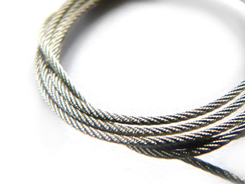 1 m Edelstahlseil, 1 mm, supersoft