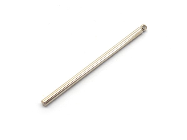 Anhänger Stab, 40 mm, silber