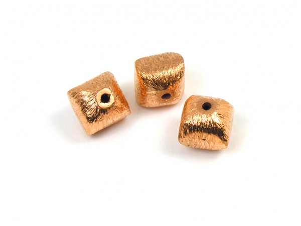 Quader, 8 mm, rosegold