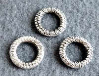 Ring, 17mm, versilbert Ring, 17mm, versilbert