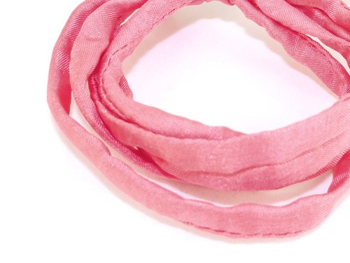 Seidenband, 10 cm, 6 mm, pink