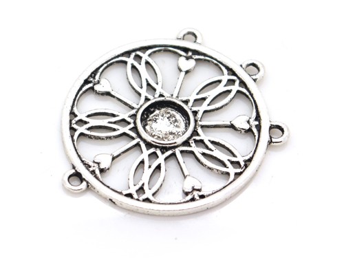 Verbinder Scheibe, 41 mm, antikfarben