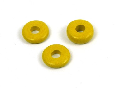 Keramik Scheibe, 9 mm, gelb