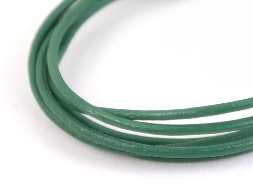 Rindleder, 1 m, 1,5 mm, grün