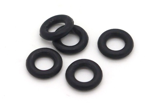 Geschlossener Gummiring, 9 mm, schwarz
