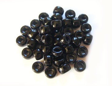 Roccailles, 9 mm, schwarz