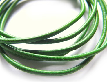 Ziegenleder, 1 Meter, 1,5 mm, hellgrün