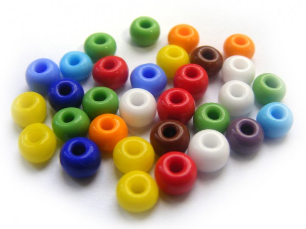 Roccailles, 5 mm, bunte Mischung