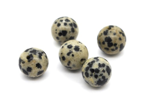 Dalmatiner Jaspis, Kugel, 10 mm, glanz