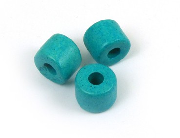 Keramik Walze, 8 mm, türkis/petrol