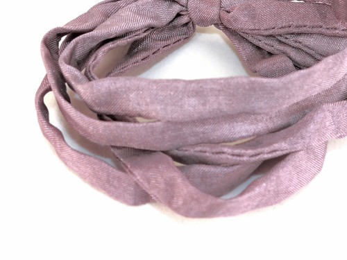 Seidenband, 10 cm, 6 mm, lila