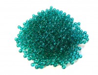 Roccailles, 4 mm, petrol Roccailles, 4 mm, petrol