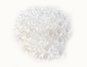 Roccailles, 8 mm, transparent