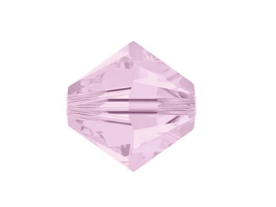 Swarovski® Doppelkegel, 3 mm, Rose Water Opal