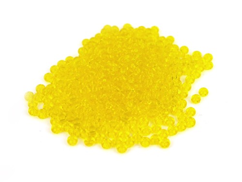 Roccailles, 4 mm, gelb