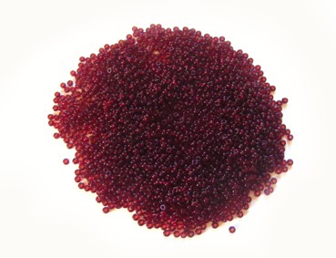 Roccailles, 2 mm, weinrot