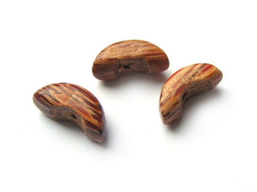 Halbmond, 15 mm, hellbraun