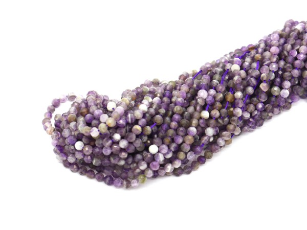 1 Strang Ametrin, 3,5 mm, lila/violett