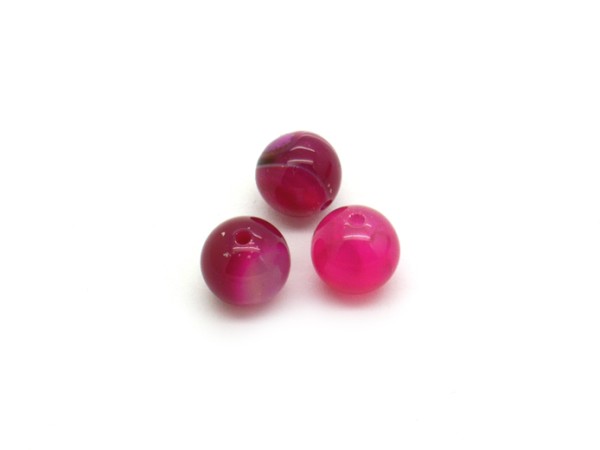 Achat, Kugel, 8 mm, fuchsia