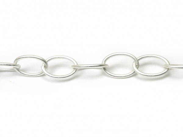 Gliederkette, 10 cm, versilbert