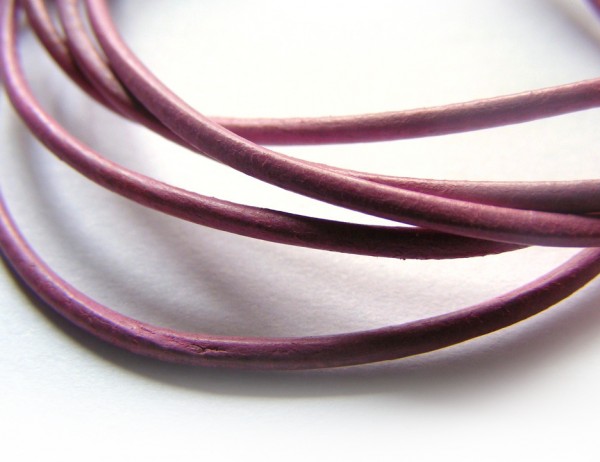 Ziegenleder, 1 Meter, 1,5 mm, rosa