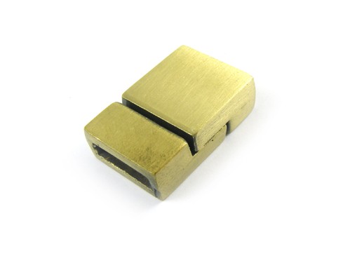Magnetverschluss, 20 x 13 mm, vergoldet