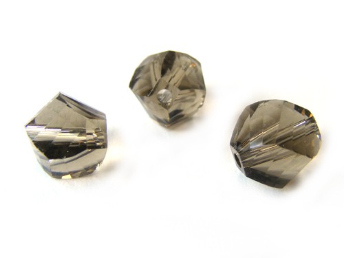 Vieleck, 10 mm, rauchgrau