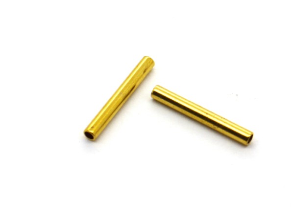 Stäbchen, 15 mm, Messing, goldfarben