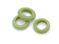 Glasring, ca. Ø 15 mm, olive, glanz Glasring, ca. Ø 15 mm, olive, glanz