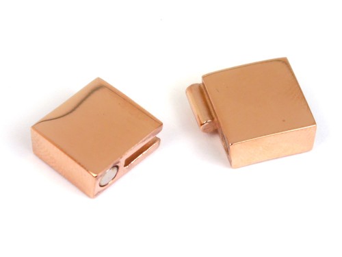 Magnetverschluss, 22 x 12 mm, Edelstahl, glanz