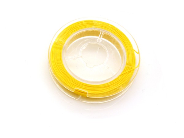 1 Spule Makramee, 0,50 mm x 10 m, gelb