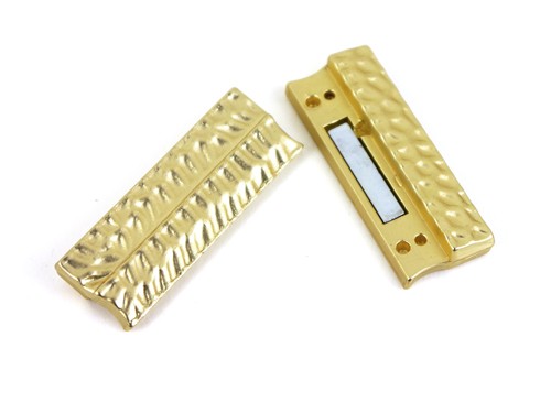 Magnetverschluss, 43 x 23 mm, vergoldet