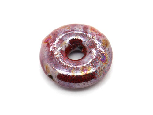 Keramik Ring, 28 mm, rot