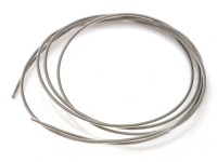 1 m Edelstahlseil, 1 mm, silberfarben, nylonummantelt 1 m Edelstahlseil, 1 mm, silberfarben, nylonummantelt