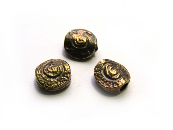 Scheibe, 9 mm, bronze