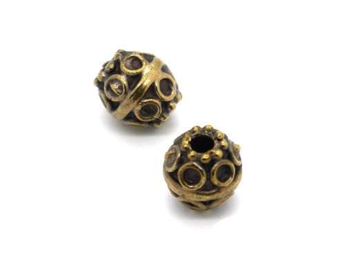 Kugel, 10 mm, bronze