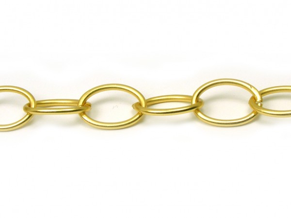 Gliederkette, 10 cm, vergoldet