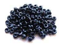 Roccailles, 6 mm, metallic-blau Roccailles, 6 mm, metallic-blau