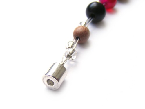 10 Paar Magnetverschlüsse, 12 x 6 mm, versilbert