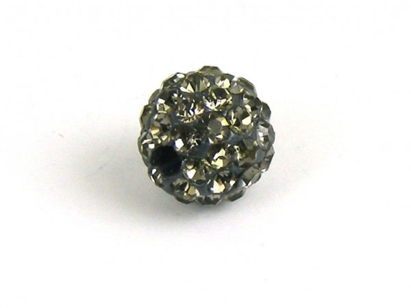 Shamballa Perle, 8 mm, anthrazit