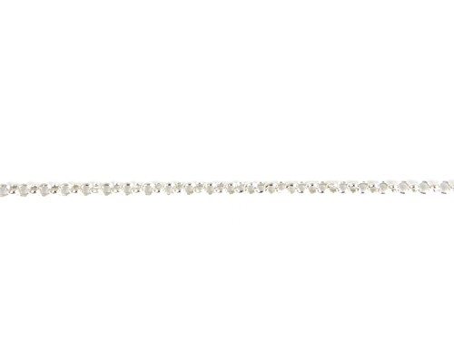 Gliederkette, Erbskette, 10 cm, 925 Silber