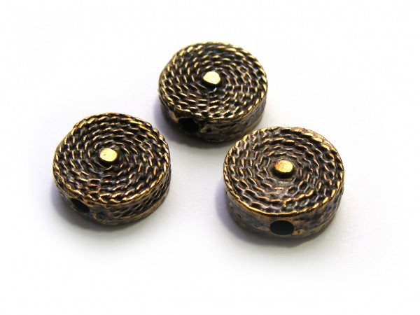 Schnecke, 15 mm, bronze