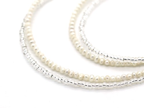 Kette Süßwassperle 45 cm