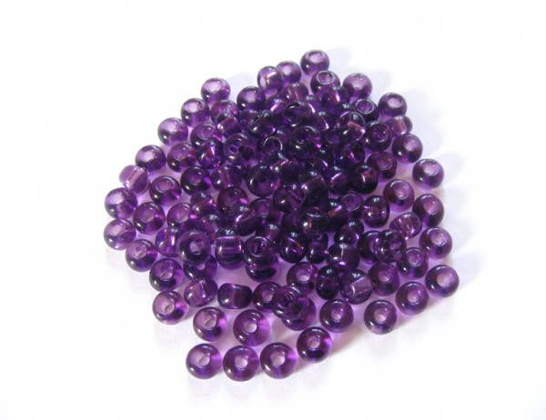 Roccailles, 6 mm, lila/violett