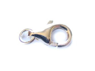 Karabiner, 14,5 mm, 925 Silber
