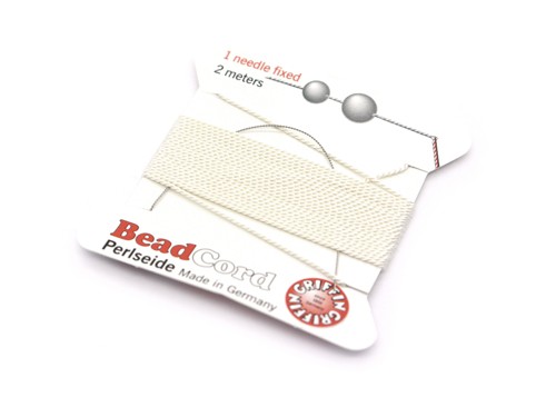 Perlseide, 0,45 mm x 2 m, creme
