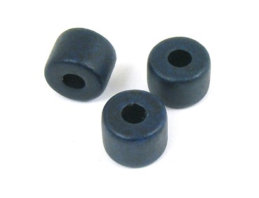 Keramik Walze, 8 mm, dunkelblau